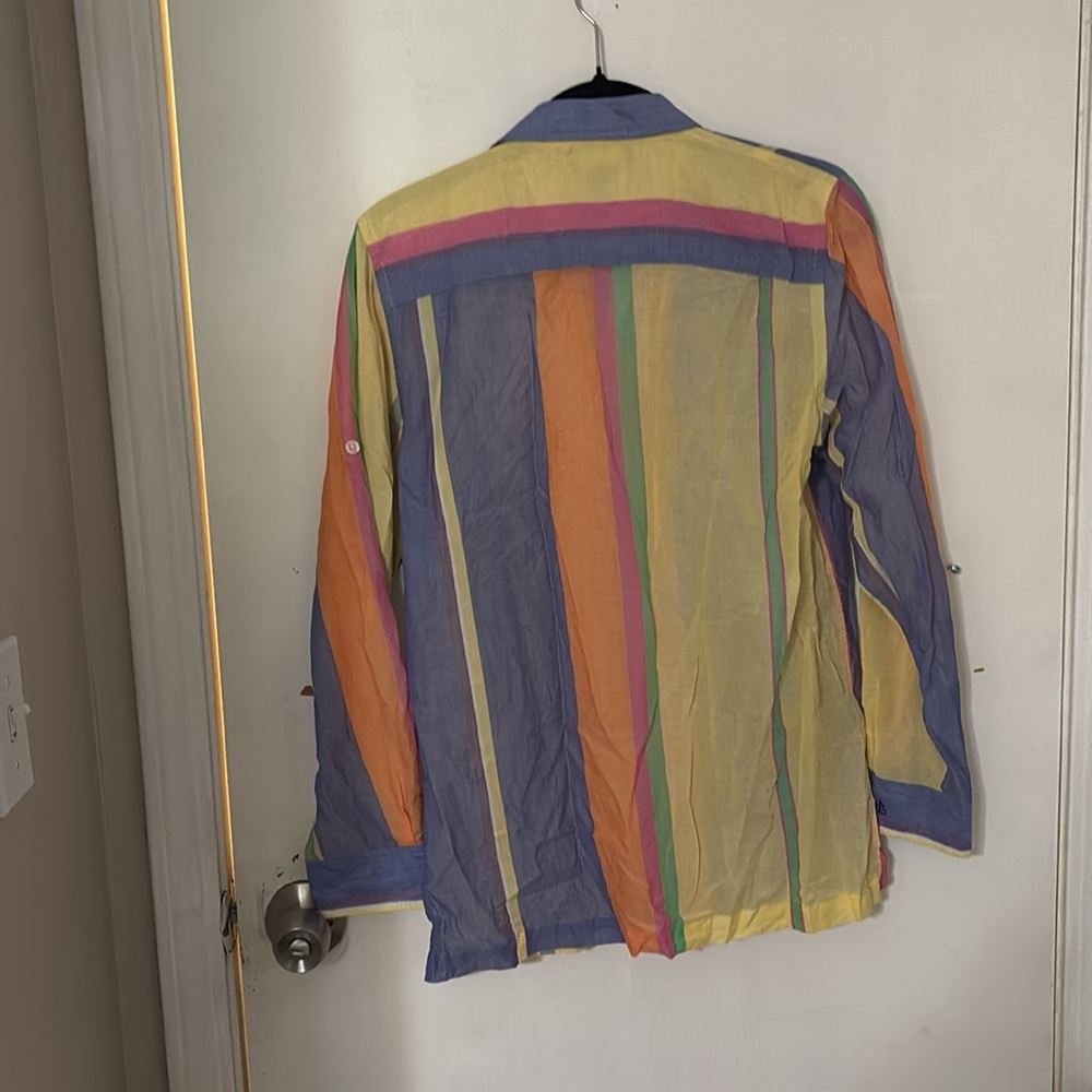 Ralph Lauren Striped Button Down - Picture 3 of 6